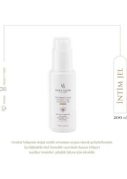 | Dış Genital Bölgeye Yönelik Temizleme Jeli - Nazik Temizleyici ve Nemlendirici Etkisi 200ML