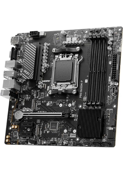 Msı Pro B650M-P Amd B650 Soket Am5 Ddr5 6400MHZ (Oc) M.2 Anakart fiyatları