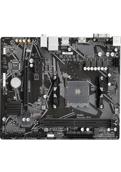 Gıgabyte A520M K 1.0 V2 Ud Amd A520 Soket Am4 Ddr4 5100MHZ (Oc) M.2 Anakart fırsatları