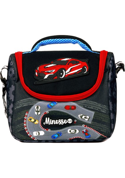Araba Desenli Erkek Çocuk Thermo Beslenme Çantası 3008