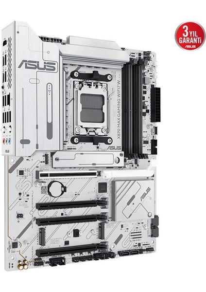 X870 Max Gamıng Wıfı7 W Amd X870 Soket Am5 Ddr5 8000MHZ(OC) M.2 Anakart fiyatları
