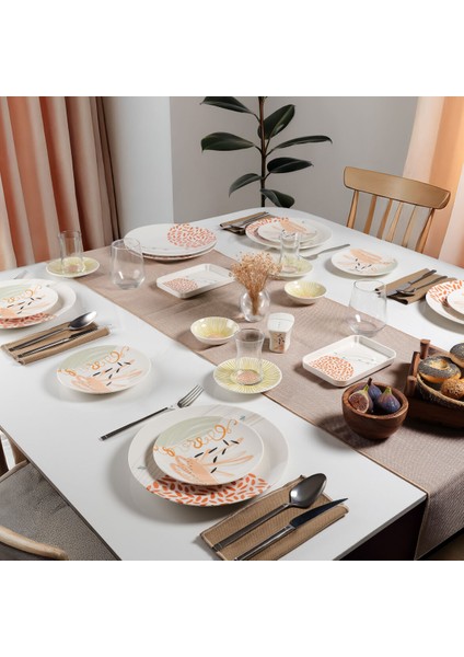 Camelia 30 Parça 6 Kişilik Kahvaltı Takımı 3554 modelleri