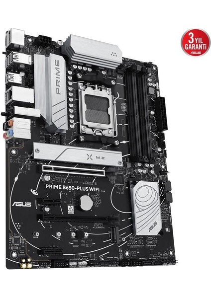 Prıme B650-PLUS Wıfı Amd B650 Soket Am5 Ddr5 7600MHZ (Oc) M.2 Anakart