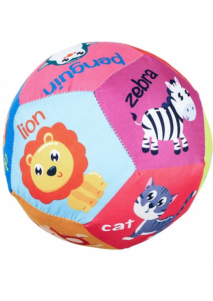 Gelişim Destekleyici Çıngıraklı Bebek Topu Yumuşak ve Güvenli Beşgen fiyatları