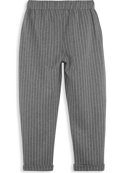 Erkek Çocuk Çizgili Gri Pantolon fırsatları