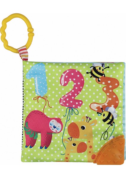 Eğitici Bebek Kitabı Dişlikli ve Hışırtılı Sayılar Kitabı