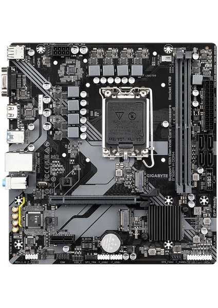 Gıgabyte B760M H Intel B760 Soket 1700 Ddr4 3200MHZ Ddr4 M.2 Anakart fırsatları