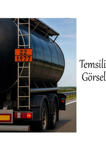 Metal 40X30 cm Levha (1 Adet) 22-1977 Likit Azot Uyarı Levhası Alüminyum Taşımacılık Tehlikeli Madde modelleri