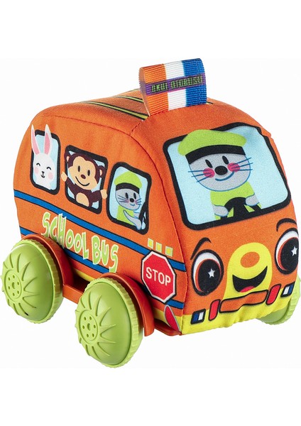 Peluş Okul Otobüsü Bebek Oyuncağı