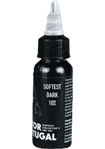 Victor Portugal Softest Dark - Tattoo Dövme Boyası - 1OZ/30 ml