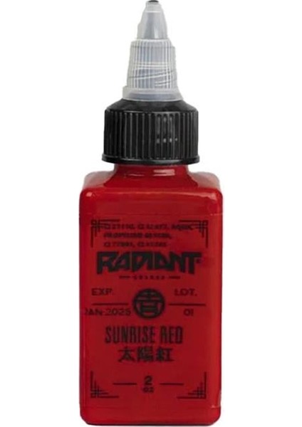 Orient Ching Sunrise Red - Tattoo Dövme Boyası - 2OZ/60 ml