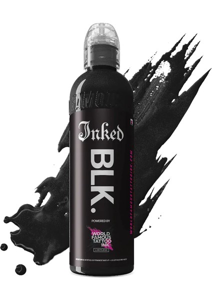 Limitless Lnked Blk - World Famous Lnk Dövme Boyası - 4OZ/120 ml