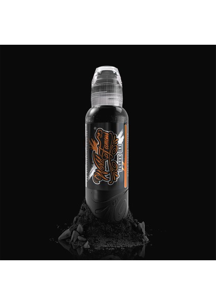 Silvano Fiato Black - World Famous Lnk Dövme Boyası - 4OZ/120 ml