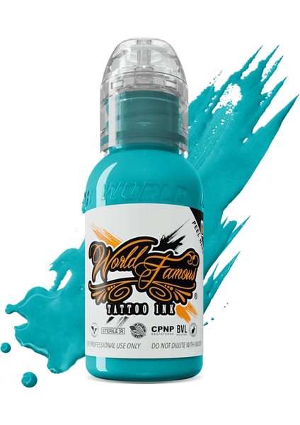 Miami Blue - World Famous Ink Dövme Boyası - 1/2OZ/15ML