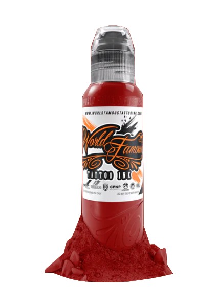 Master Mike Red - World Famous Ink Dövme Boyası - 1OZ/30ML