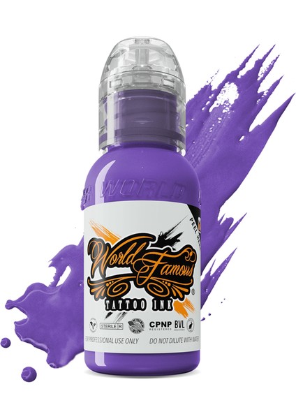 Galaxy Purple - World Famous Ink Dövme Boyası - 1OZ/30ML