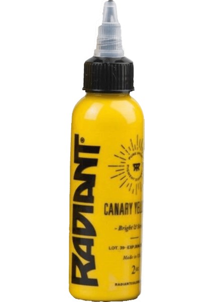 Canary Yellow - Radiant Tattoo Dövme Boyası - 2OZ/60ML
