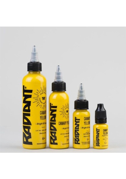 Canary Yellow - Radiant Tattoo Dövme Boyası - 2OZ/60ML fiyatları