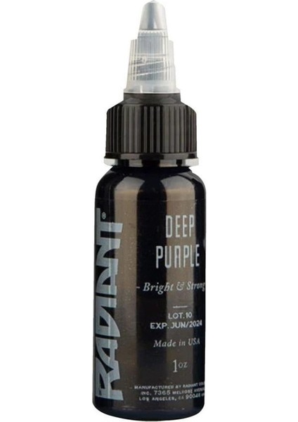 Deep Purple - Tattoo Dövme Boyası - 1OZ/30 ml