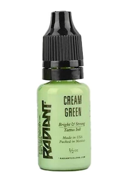 Cream Green - Radiant Tattoo Dövme Boyası - 0,5oz/15ml