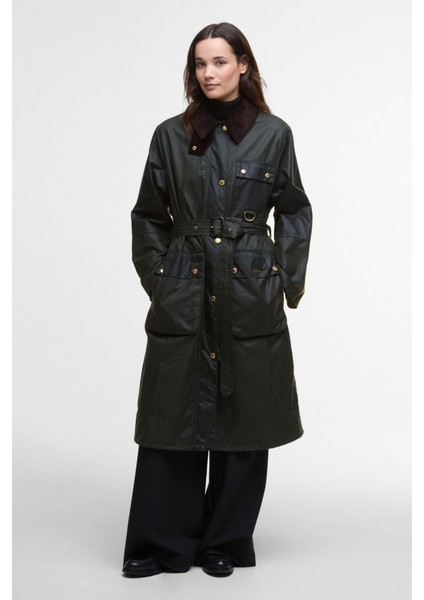 Milda Yağlı Ceket OL52 Fern/beech/ancient Tartan