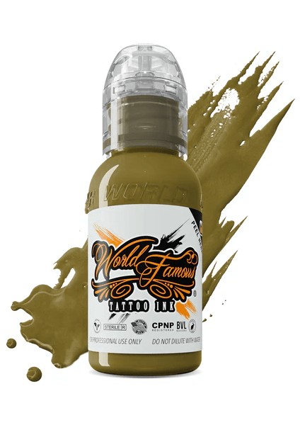 Sicilian Olive - World Famous Lnk Dövme Boyası - 1OZ/30 ml