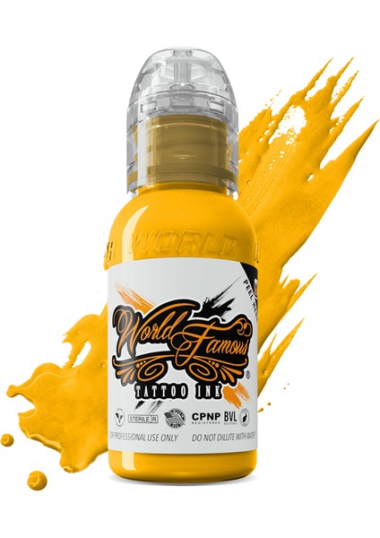 Nice Yellow - World Famous Ink Dövme Boyası - 1OZ/30ML