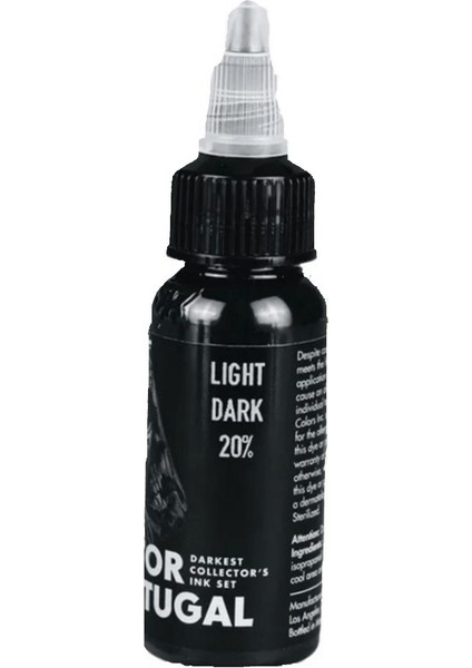 Victor Portugal Light Dark - Tattoo Dövme Boyası - 1OZ/30 ml