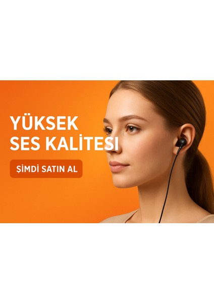 Jack Girişli Mikrofonlu Silikonlu Kulakiçi Kulaklık fiyatları