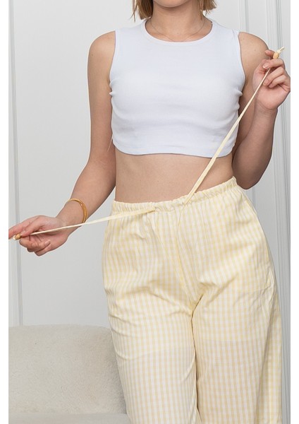 Pötikare Beli Lastikli Bol Paça Spor Pantolon 30288 fiyatları