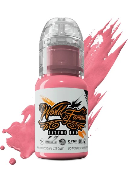 Flying Pig Pink - World Famous Ink Dövme Boyası - 1/2OZ/15ML