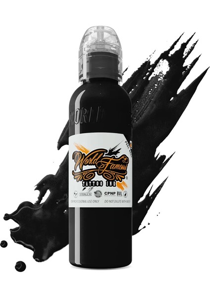 Charcoal Greywash Gölge Dövme Boyası - World Famous Ink Dövme Boyası - 2OZ/60ML