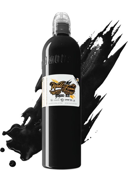 Charcoal Greywash Gölge Dövme Boyası - World Famous Ink Dövme Boyası - 8OZ/240ML