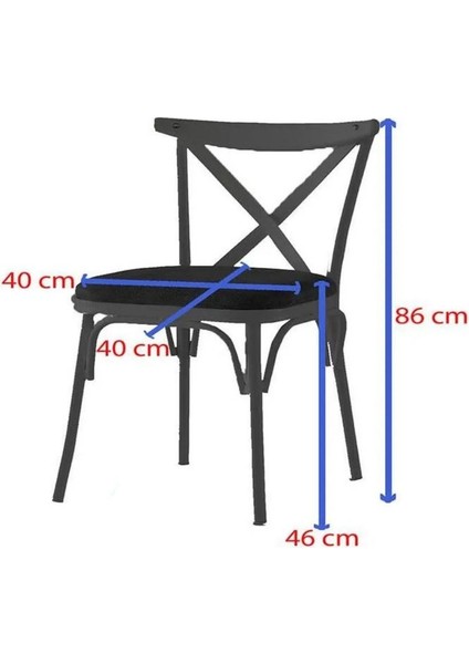 Kora Serisi Beyaz 70X110 Sabit Masa Yemek Odası Takımı,mutfak Masası Takımı 4 Adet Sandalye