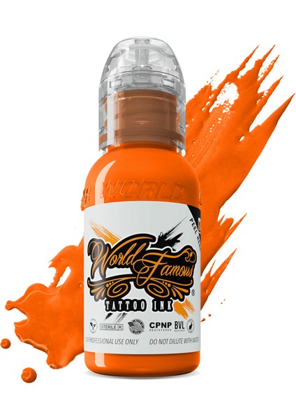 Everest Orange - World Famous Ink Dövme Boyası - 30ML/1OZ