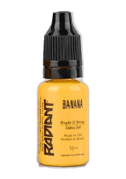 Banana - Radiant Tattoo Dövme Boyası - 0,5OZ/15ML