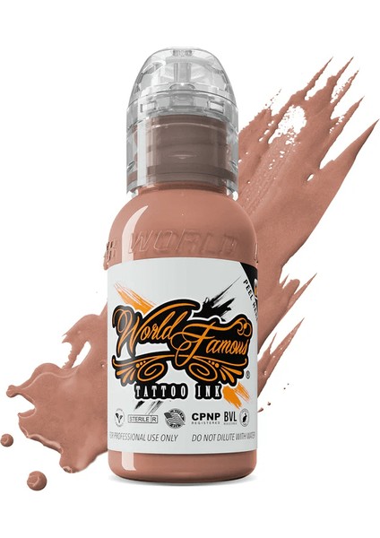 Pink Ribbon Tan Honey - World Famous Lnk Dövme Boyası - 1OZ/30 ml