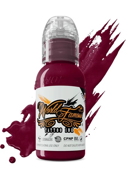 Master Mike Abby Magenta - World Famous Ink Dövme Boyası - 30ML/1OZ
