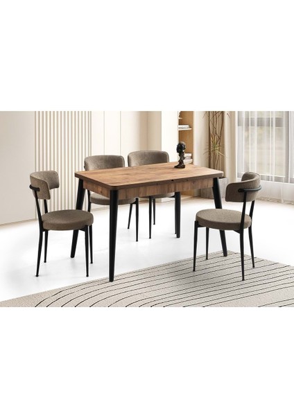 Mobilgen (Sadece Masa) Diş Budak 120+30 Kelebek Milano Açılabilir Masa