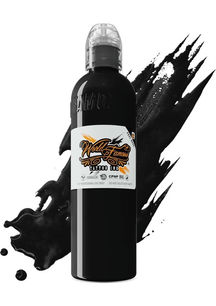 Charcoal Greywash Gölge Dövme Boyası - World Famous Ink Dövme Boyası - 4OZ/120ML
