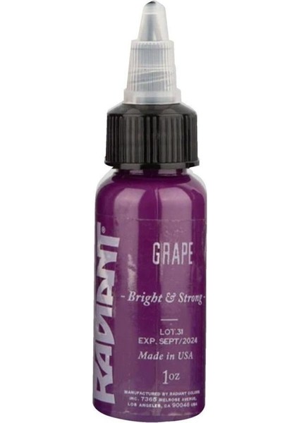 Grape - Tattoo Dövme Boyası - 1OZ/30 ml
