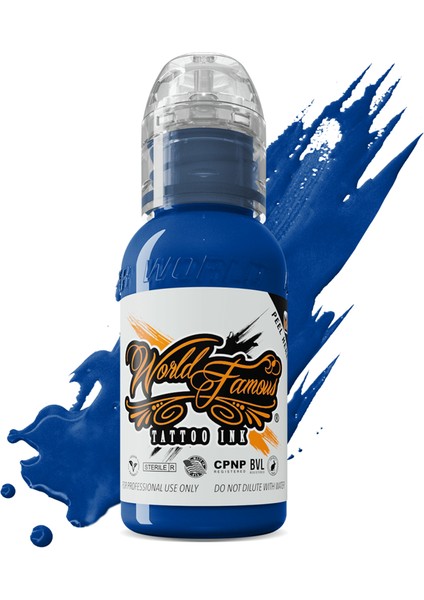 Navy Seals Blue - World Famous Ink Dövme Boyası - 1OZ/30ML