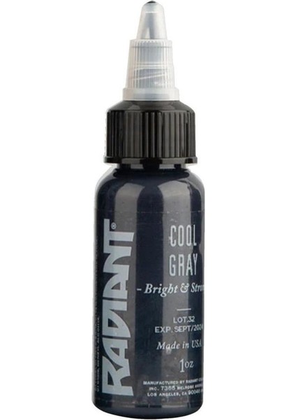 Cool Gray - Tattoo Dövme Boyası - 1OZ/30 ml