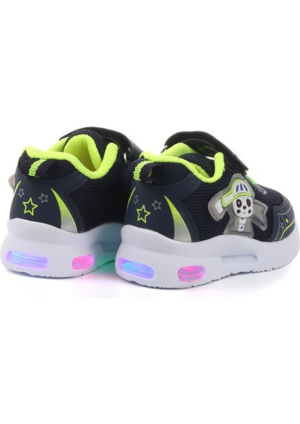 Unisex Bebe Lacivert Figürlü Işıklı Cırtlı Sneaker Günlük Spor Ayakkabı fiyatları