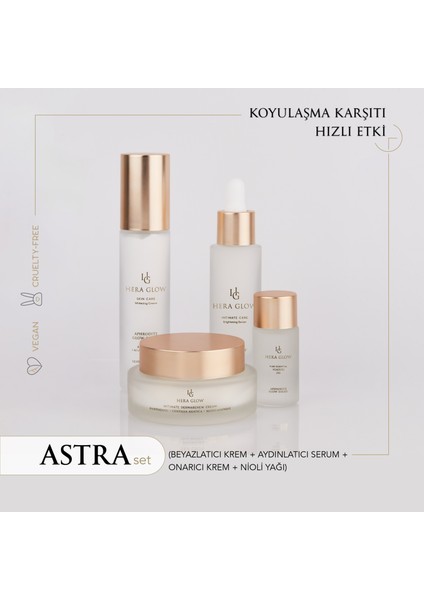 | Astra Serisi - Hassas Bölge Koyulaşmalarına Hızlı Etkili Çözüm