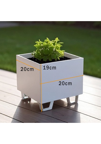 Duracube Mini Boy Metal Saksı - 19X20X20CM Y-D-G (Kaynaklı & Hazır Kullanım) fiyatları