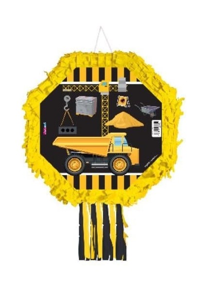 Pinyata İnşaat ARAÇLAR Sarıı 42cm ahşap sop.püsk fırsatları