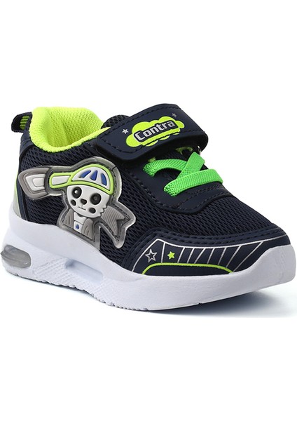 Unisex Bebe Lacivert Figürlü Işıklı Cırtlı Sneaker Günlük Spor Ayakkabı modelleri