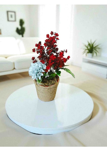 -Dekoratif Saksıda Yapay Çiçek Ofis Salon Hediye Iç Mekan modelleri