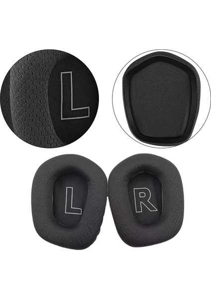 Logitech G733 Uyumlu Kulaklık Pedi Süngeri Yedek Köpük Kulak Pedleri Minder Yastık Logitech G 733 G335 K/da Lightspeed Kablosuz Oyun Kulaklığı ile Uyumlu Ped Earpad modelleri